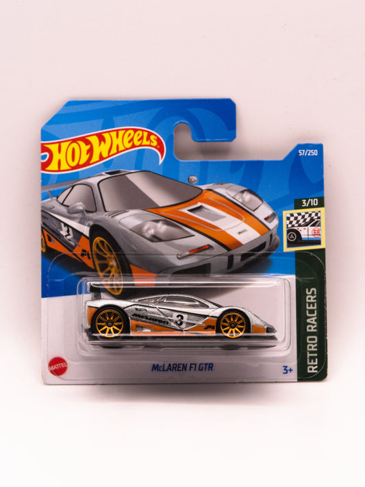 McLaren F1 GTR Srebrny