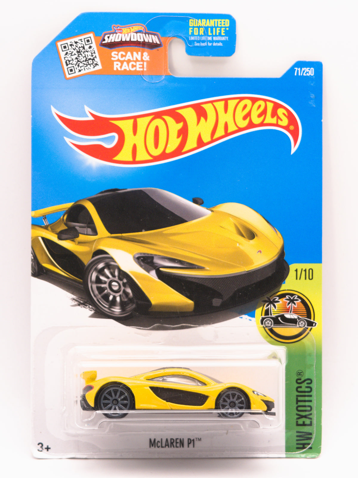 McLaren P1 Żółty