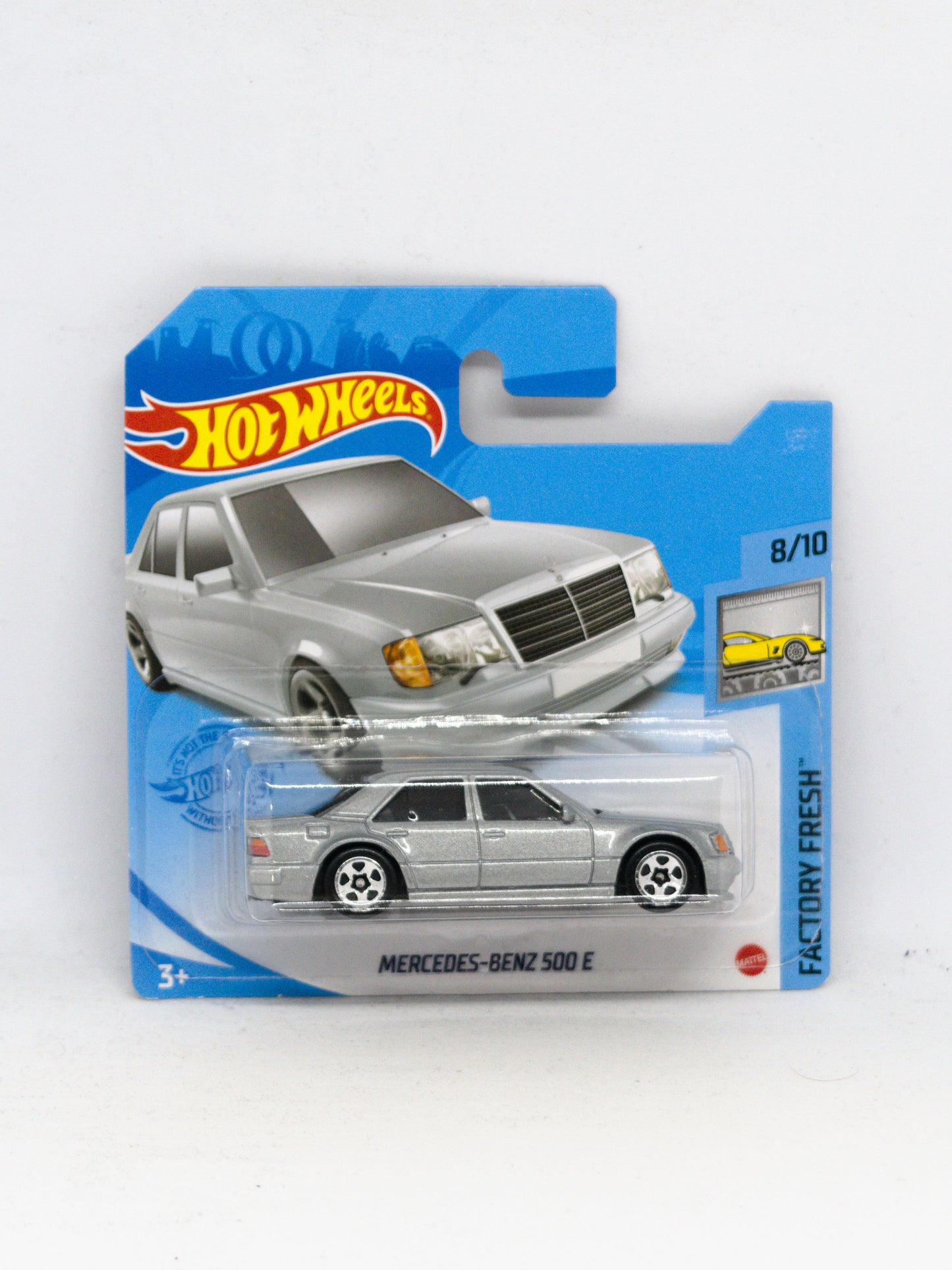 Mercedes-Benz 500 E Srebrny KRÓTKA KARTA