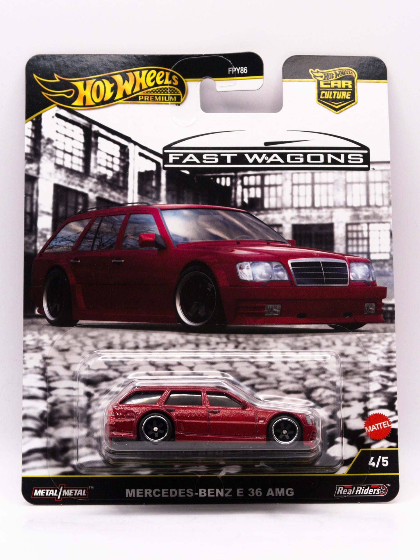 Mercedes-Benz E36 AMG Fast Wagons Premium 4/5 Czerwony