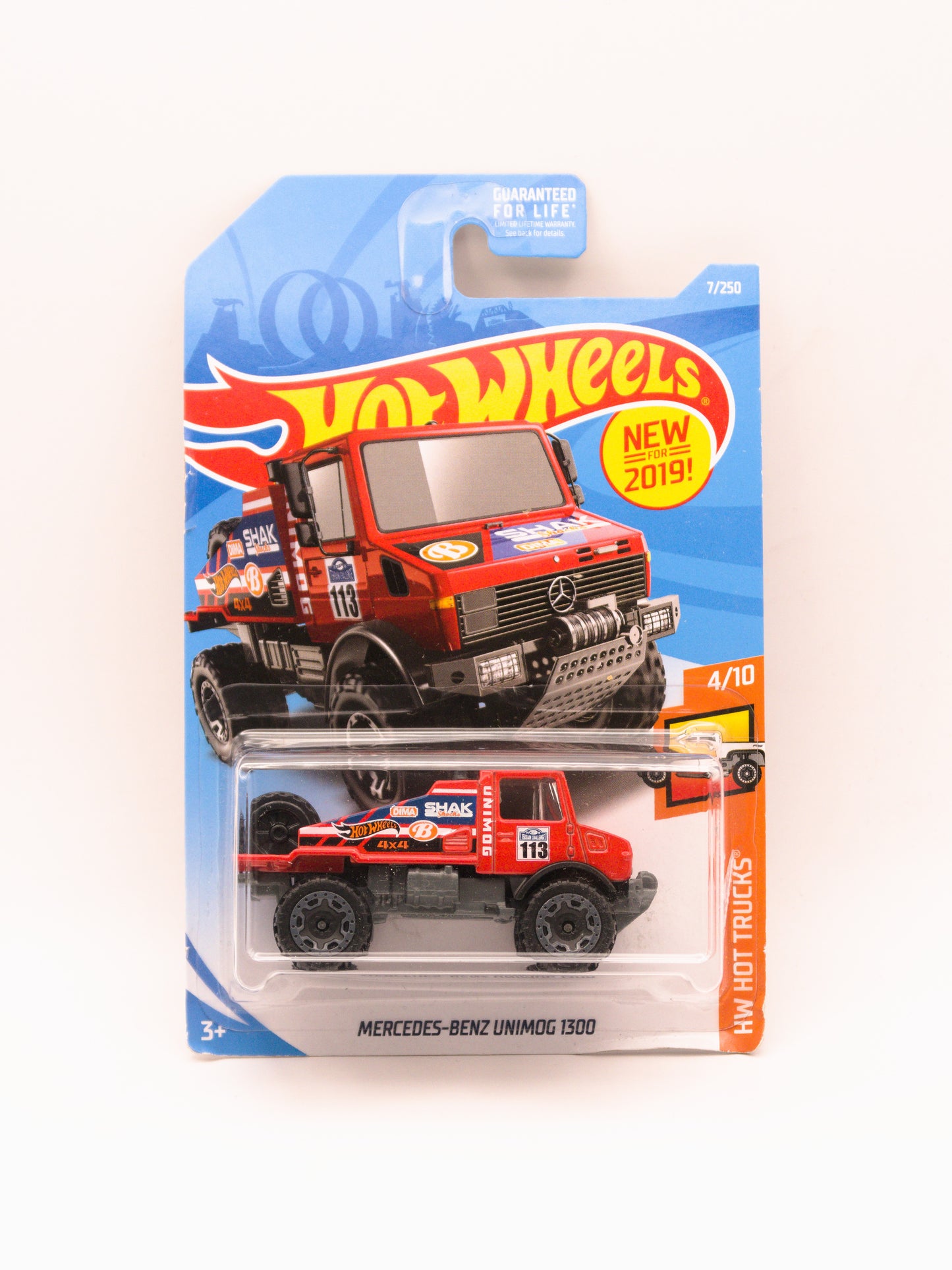Mercedes-Benz Unimog 1300 Czerwony *Blister