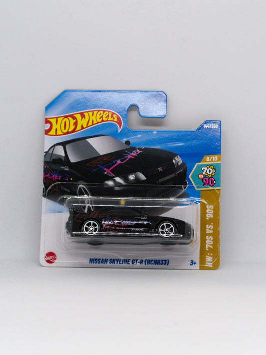 Nissan Skyline GT-R BCNR33 Czarny HKS