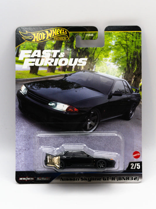 Nissan Skyline GT-R R32 Fast and Furious Czarny Premium