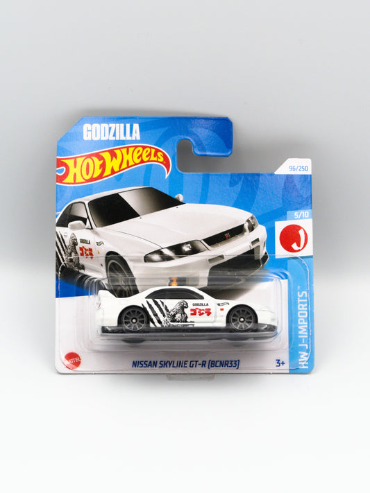 Nissan Skyline GT-R R33 Godzilla Biały