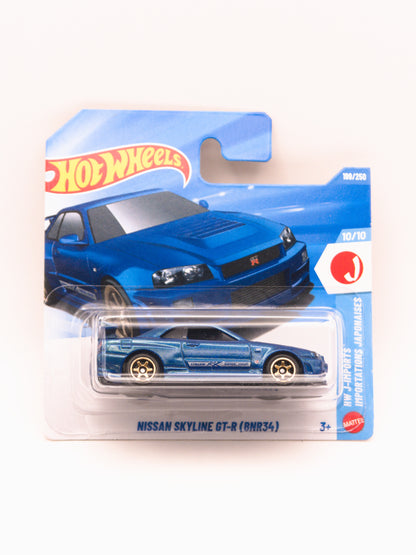 Nissan Skyline GT-R (BNR34) Niebieski *Haczyk
