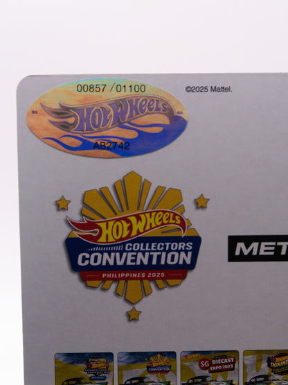 Hot Wheels Philipines Convention 2025 Porsche 911 Carrera RS 3.8 Fioletowy PARA *PODPIS!