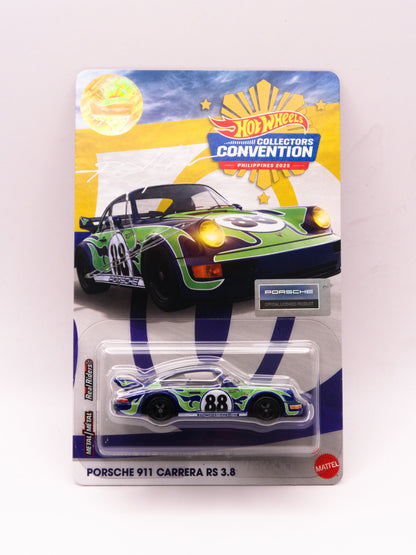 Hot Wheels Philipines Convention 2025 Porsche 911 Carrera RS 3.8 Fioletowy PARA *PODPIS!