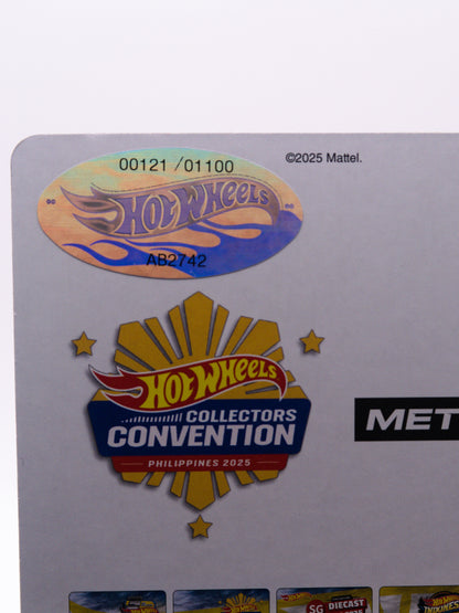 Hot Wheels Philipines Convention 2025 Porsche 911 Carrera RS 3.8 Fioletowy PARA *PODPIS!