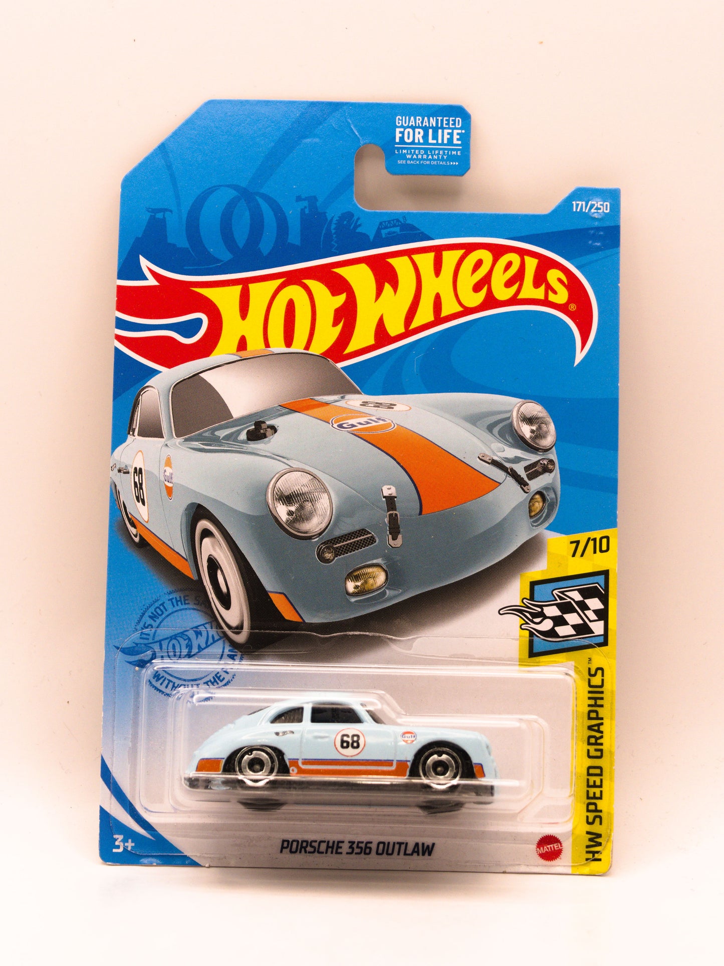 Porsche 356 Outlaw Gulf Niebieski *Uszkodzona Karta