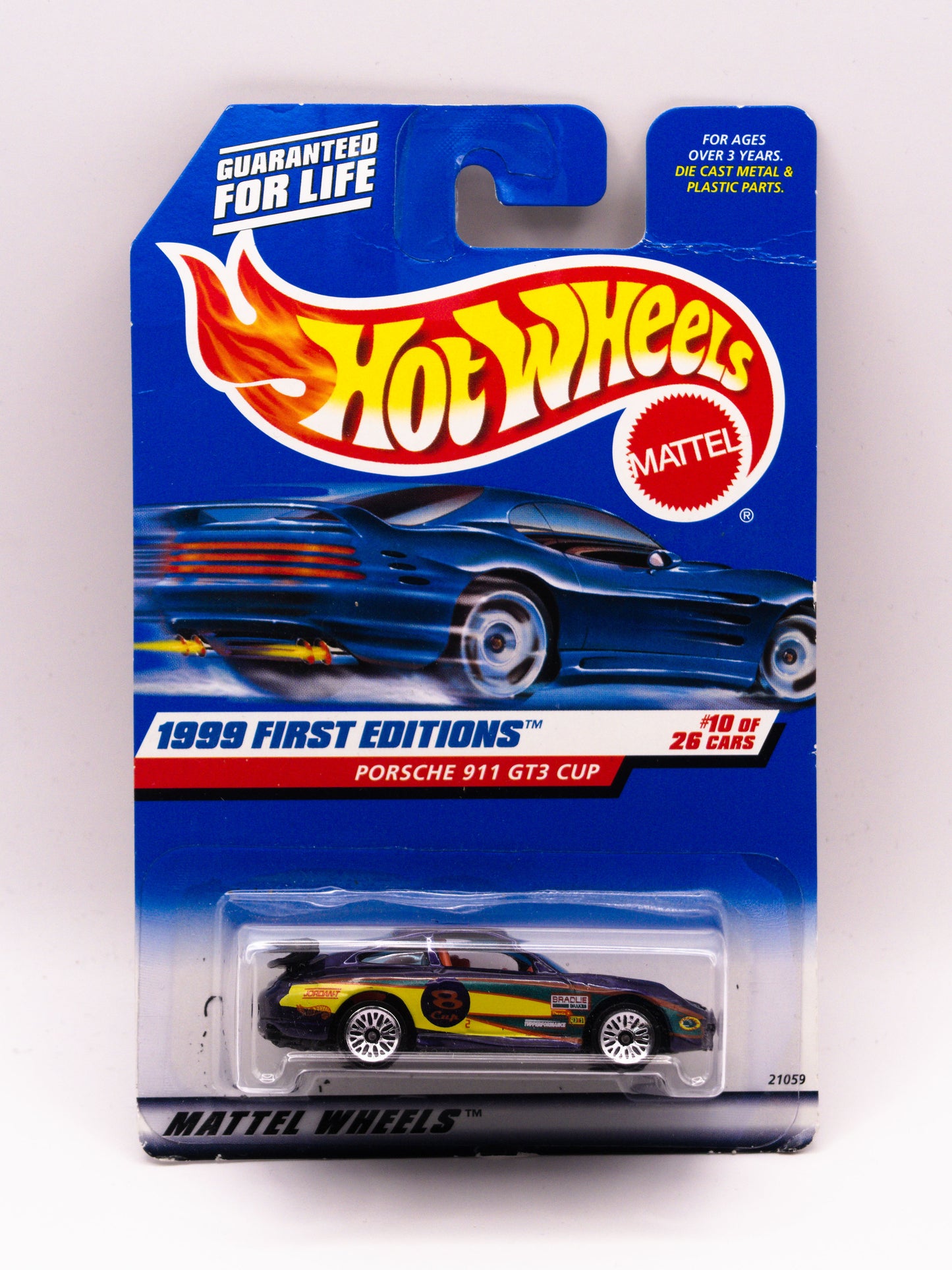 Porsche 911 GT3 Cup - Fioletowy z 8 *Uszkodzony