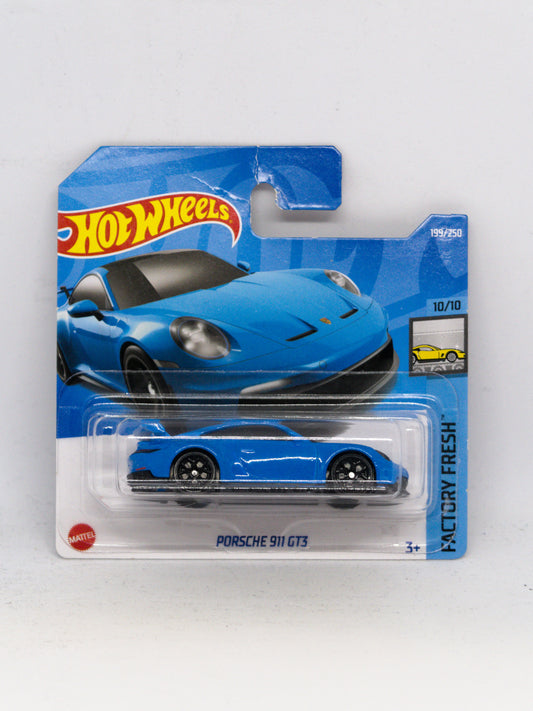 Porsche 911 GT3 Niebieski - Krótka Karta *Uszkodzony