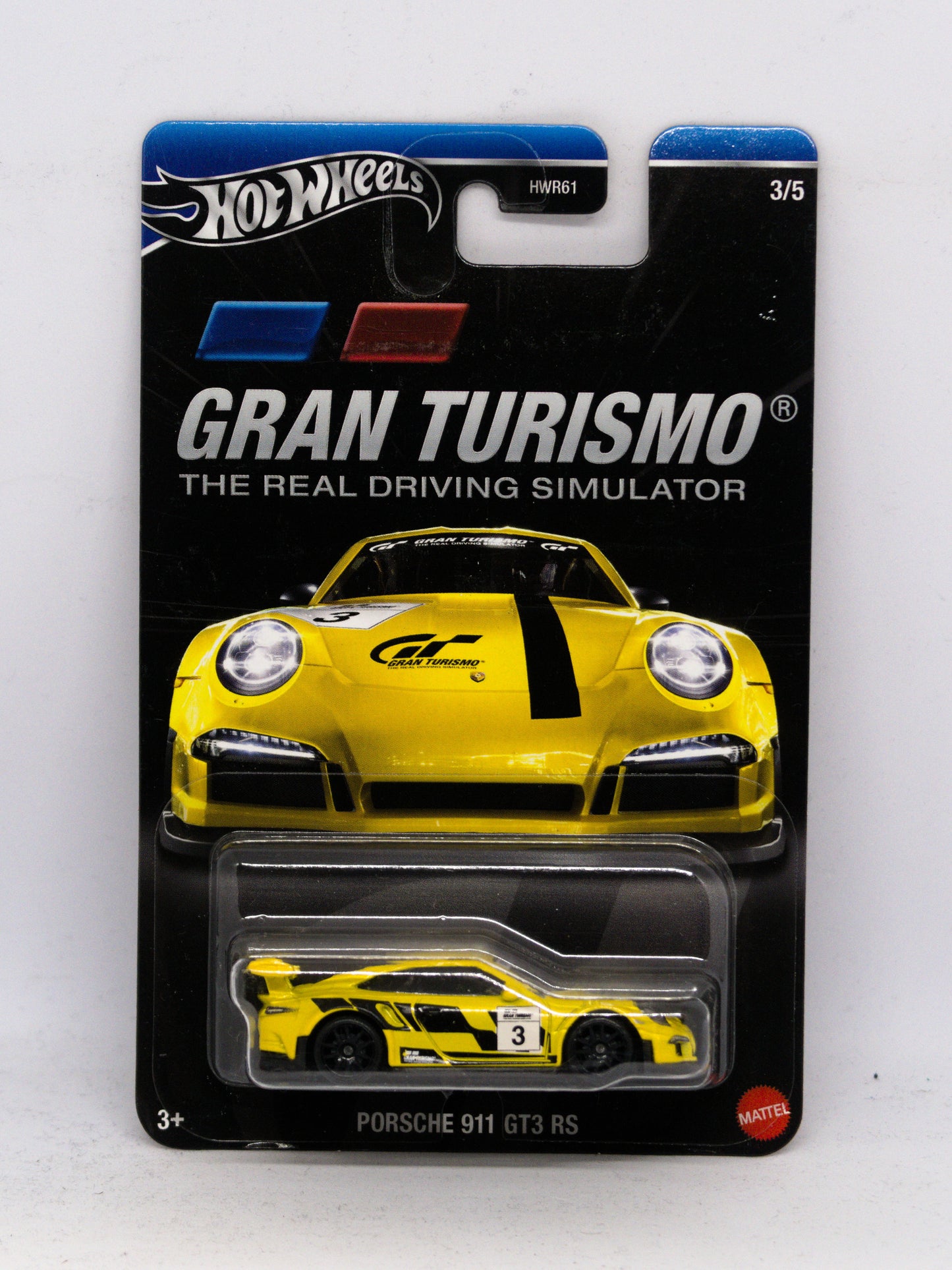 Porsche 911 GT3 RS Gran Turismo Żółty