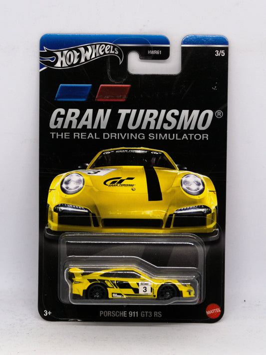 Porsche 911 GT3 RS Gran Turismo Żółty