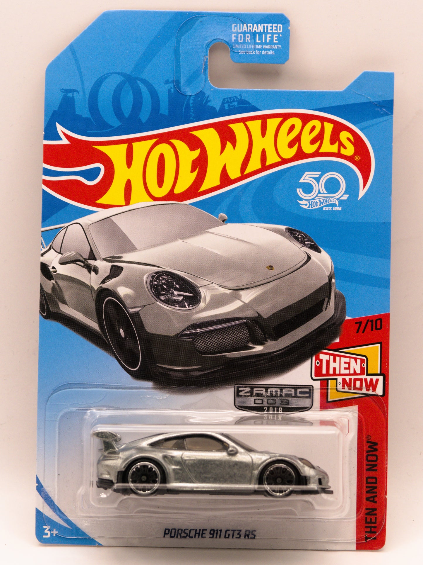 Porsche 911 GT3 RS ZAMAC *Róg Karty