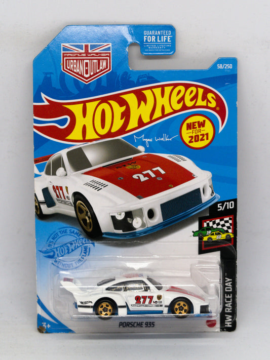 Porsche 935 Biały Long Card *Uszkodzony