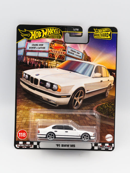 BMW M5 E34 Boulevard Biały #118