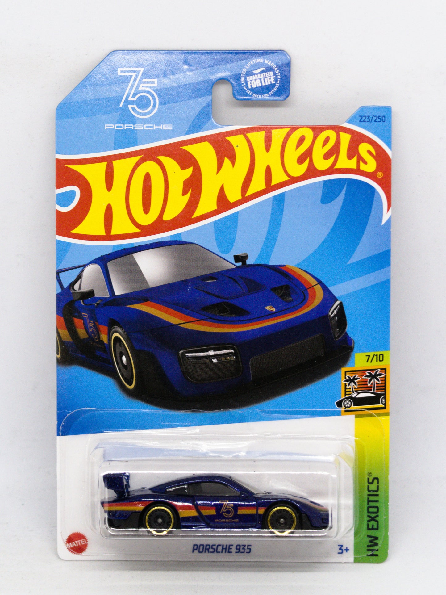Porsche 935 Granatowy Long Card