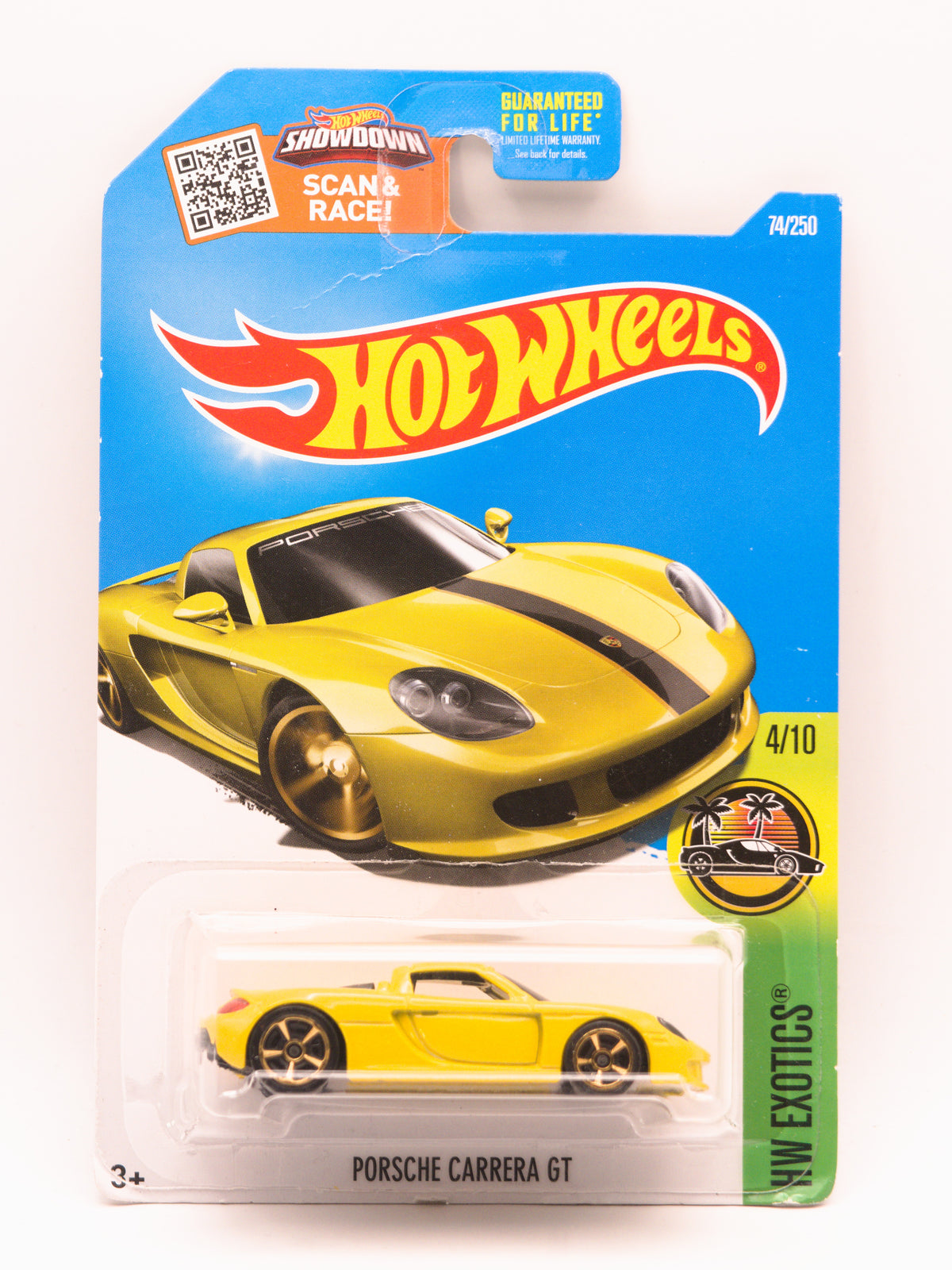 Porsche Carrera GT Żółty *Karta