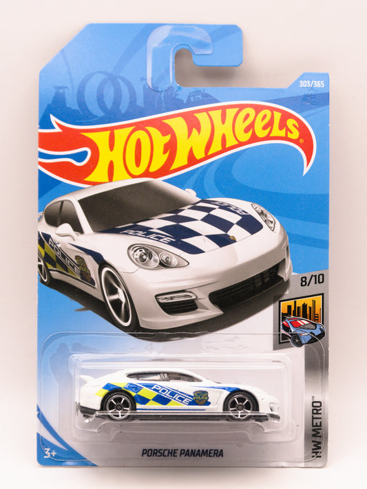 Porsche Panamera Police Biała *Blister