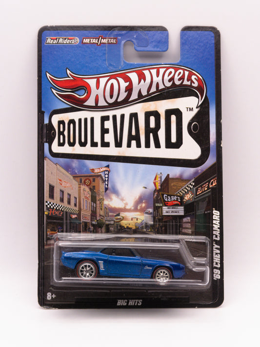 Premium Boulevard '69 Chevrolet Camaro Niebieski