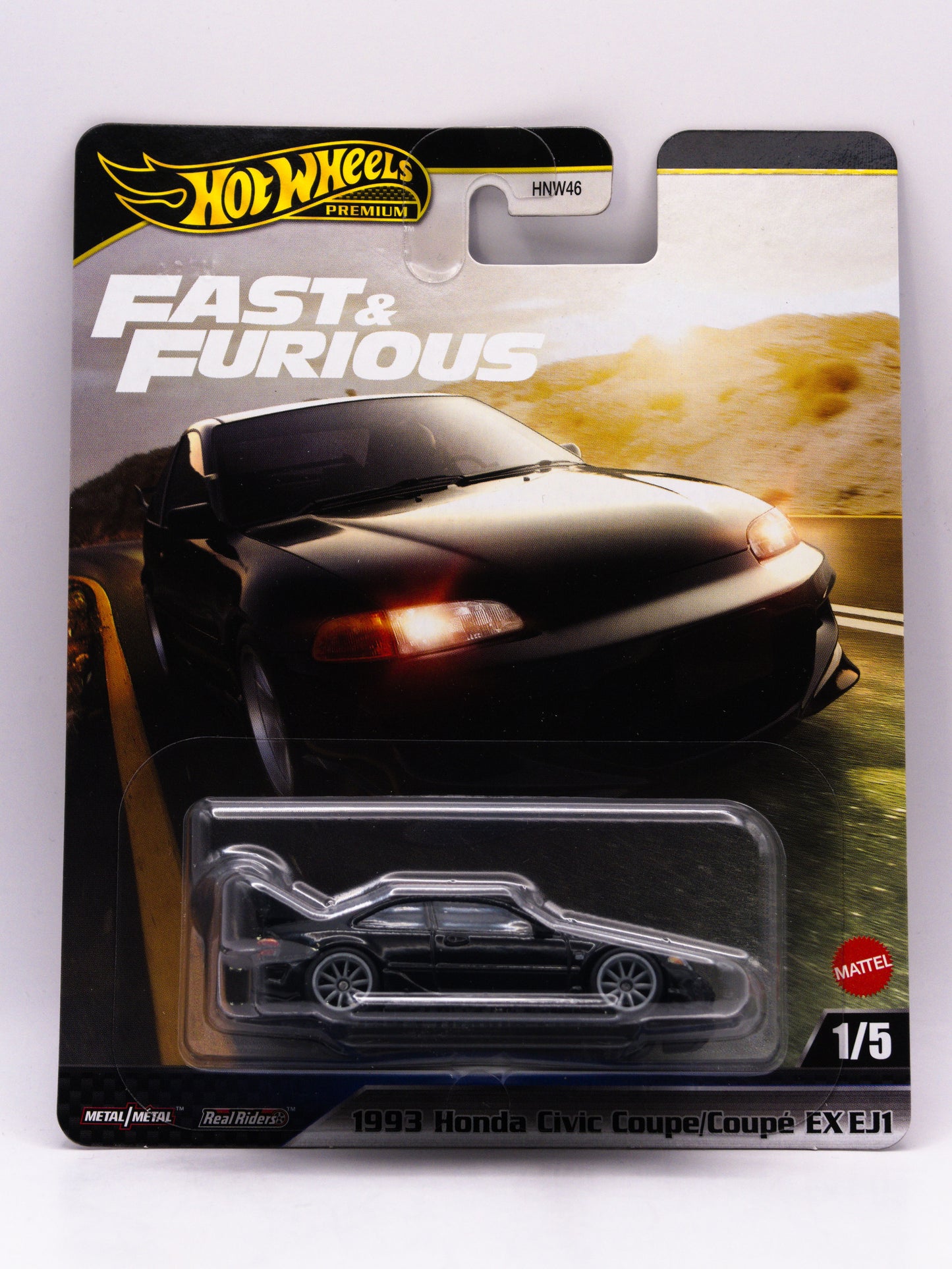 1993 Honda Civic Coupe EX EJ1 Premium Fast and Furious Czarny