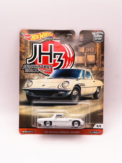 '68 Mazda Cosmo Sport Premium Japan Historics 3 Biały *Karta