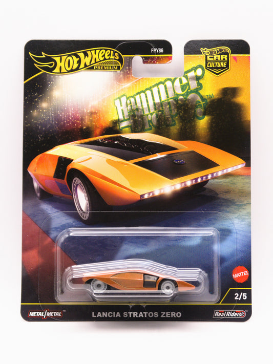 Lancia Stratos Zero Pomarańczowy Premium