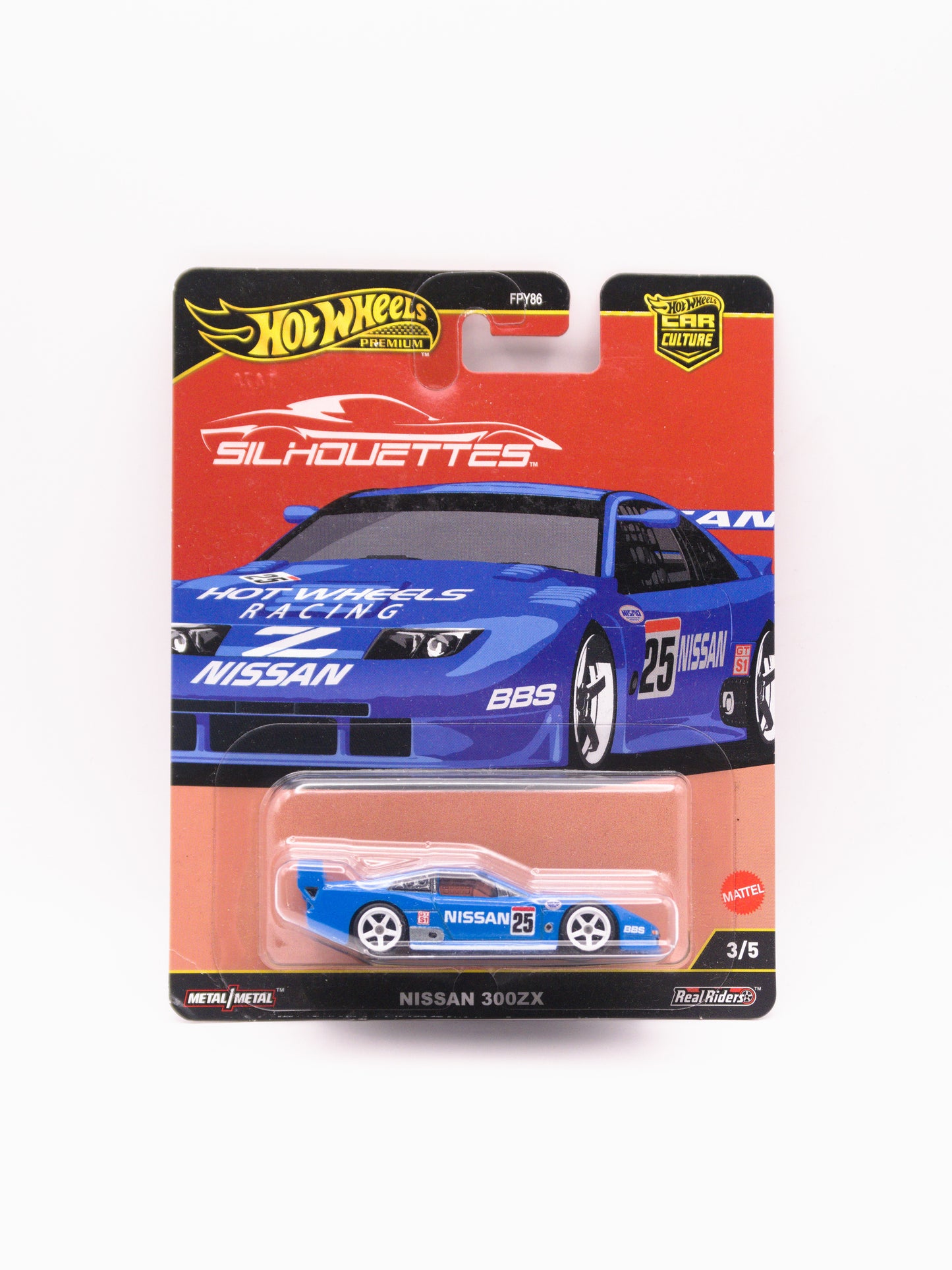 Nissan 300ZX Premium Silhouettes Niebieski *Karta