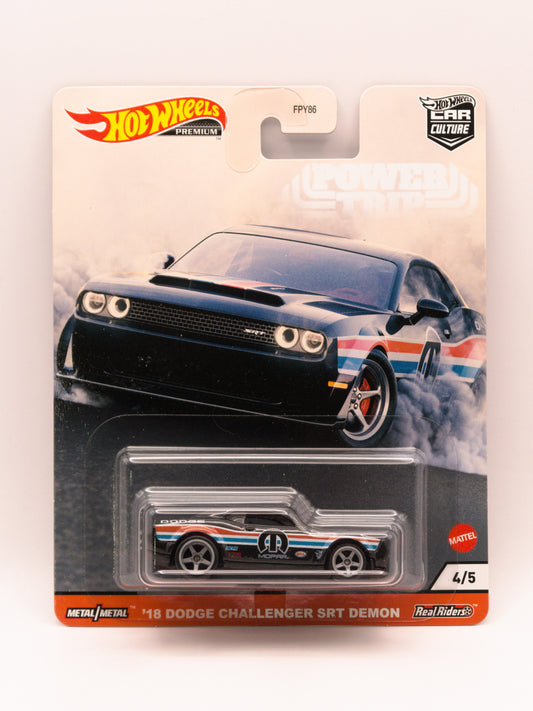 '18 Dodge Challenger SRT Demon Czarny Power Trip Premium