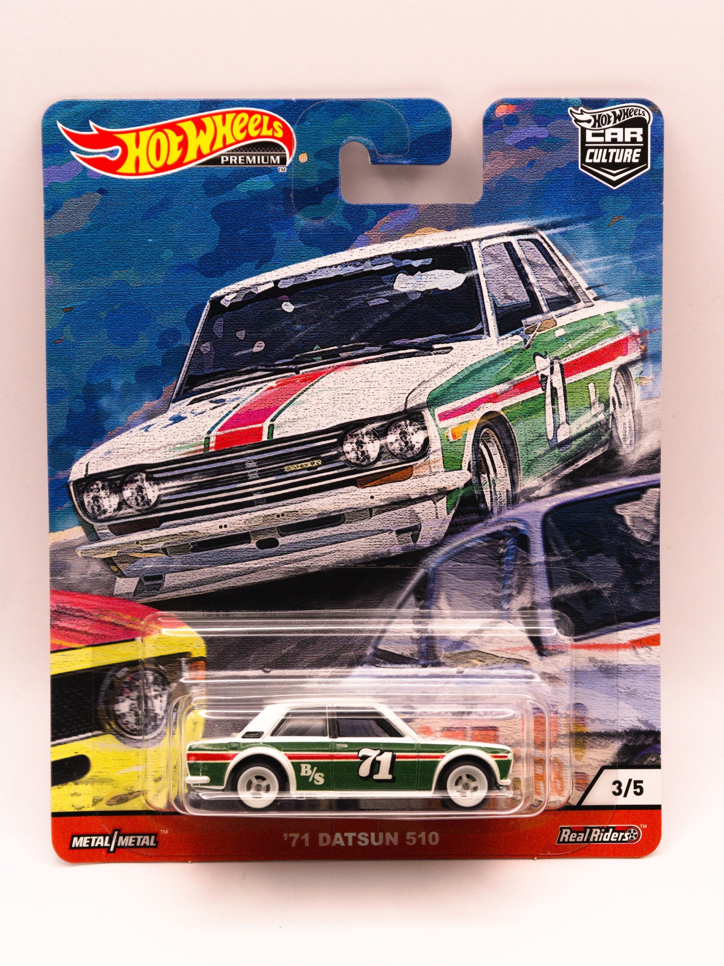 '71 Datsun 510 Premium Zielony *Karta