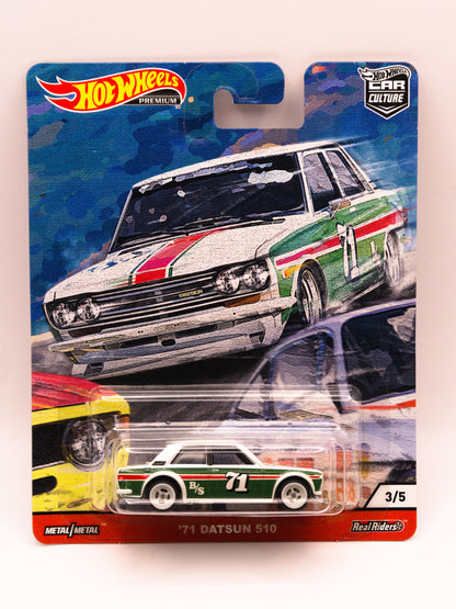 '71 Datsun 510 Premium Zielony *Karta