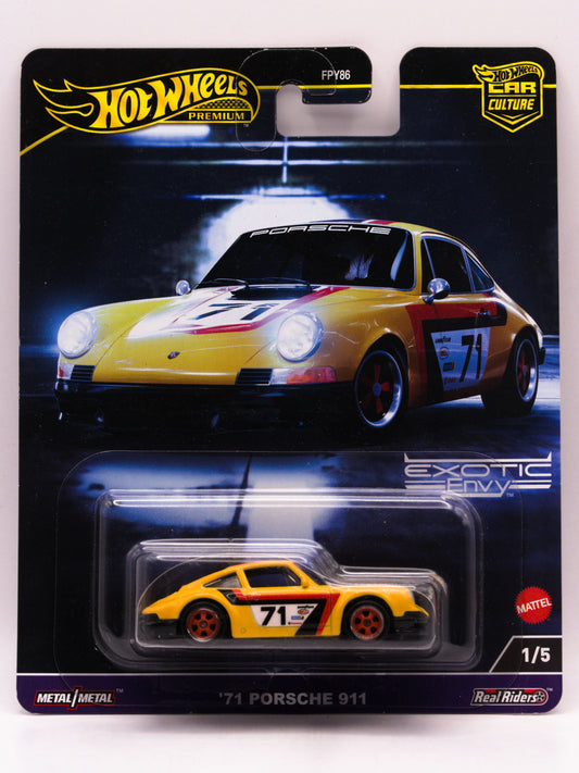 '71 Porsche 911 Premium Żółty