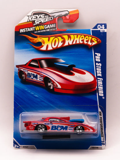 Pro Stock Firebird Czerwony *Róg Karty