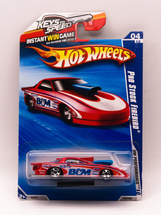 Pro Stock Firebird Czerwony *Róg Karty