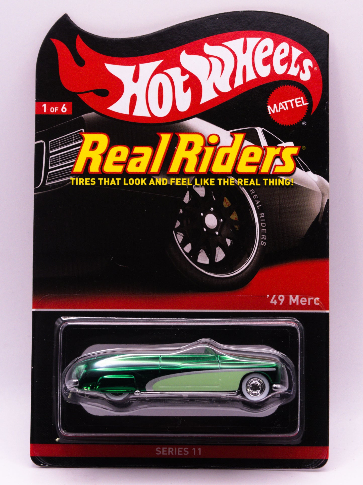 Hot Wheels Real Riders '49 Merc Zielony #1/4000