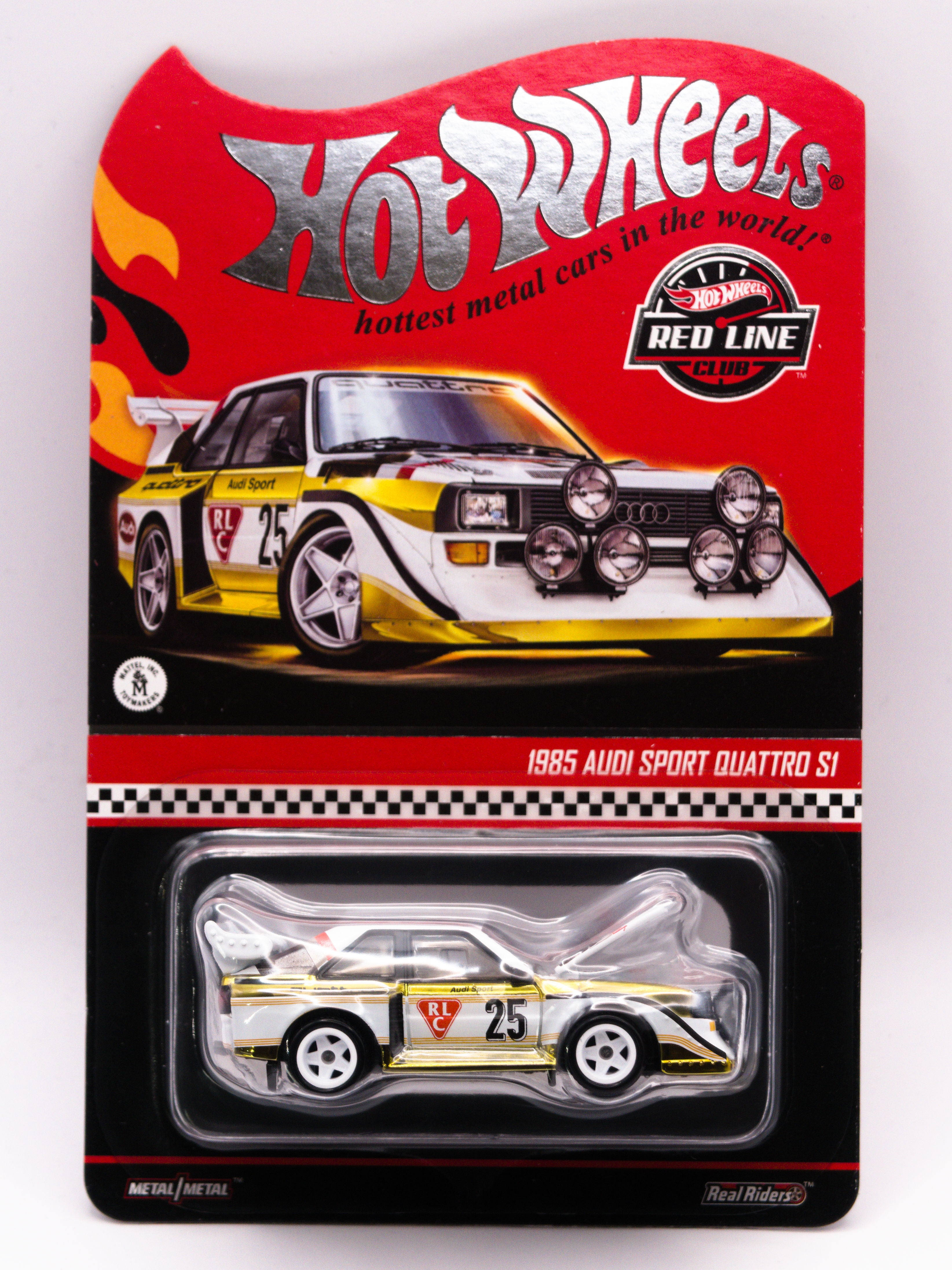 ミニカー Hot Wheels 1985 Audi SportQuattro S1 RLC HotWheelsRedLineClub1985AudiSp