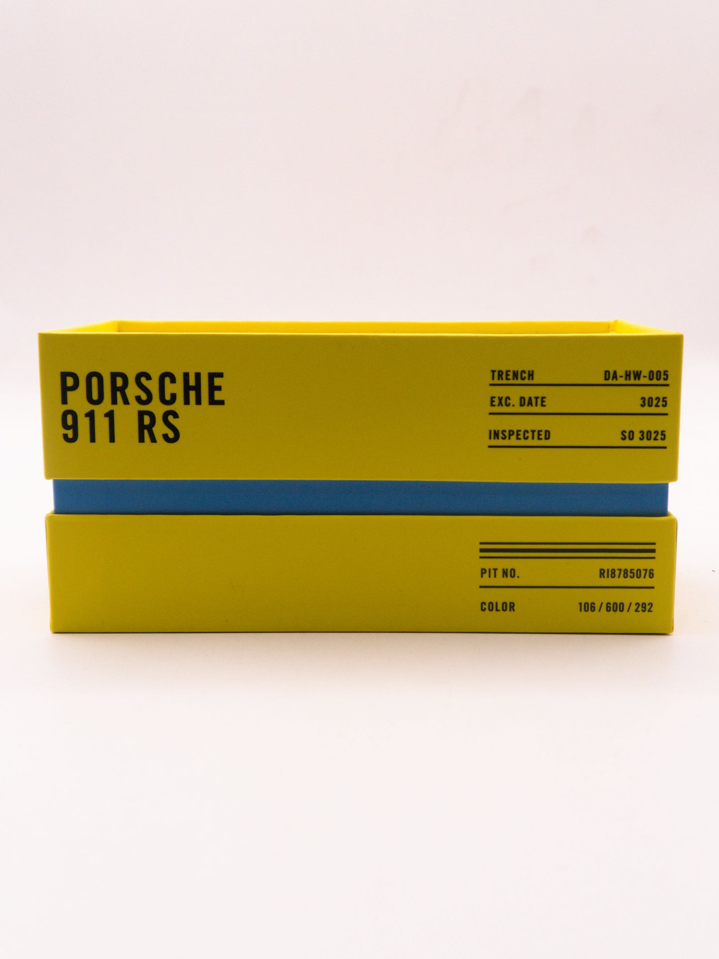 Porsche 911 RS Żółty Hot Wheels x Daniel Arsham Collab RLC