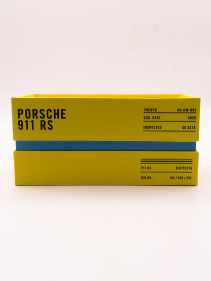 Porsche 911 RS Żółty Hot Wheels x Daniel Arsham Collab RLC