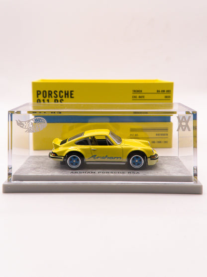Porsche 911 RS Żółty Hot Wheels x Daniel Arsham Collab RLC