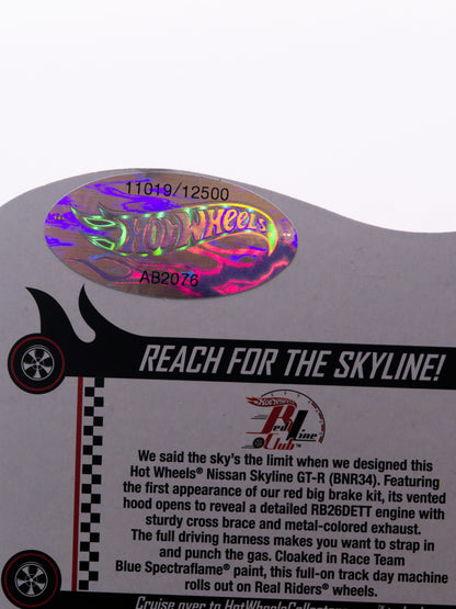 Red Line Club RLC Nissan Skyline GT-R R34 Niebieski #11019/12500
