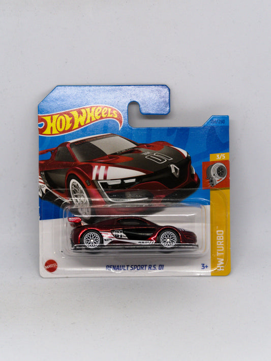 Super Treasure Hunt Renault Sport R.S. 01 Czerwony - KRÓTKA KARTA