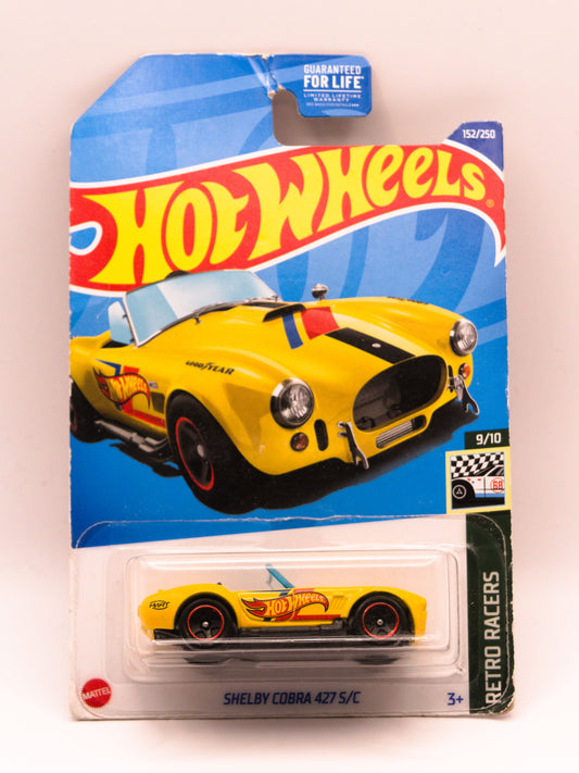 Shelby Cobra 427 S/C Żółty *Uszkodzona Karta