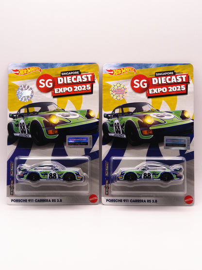 Hot Wheels Singapore Convention 2025 Porsche 911 Carrera RS 3.8 Fioletowy PARA