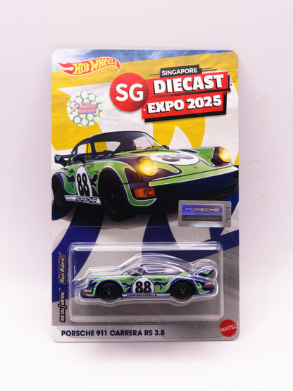 Hot Wheels Singapore Convention 2025 Porsche 911 Carrera RS 3.8 Fioletowy PARA