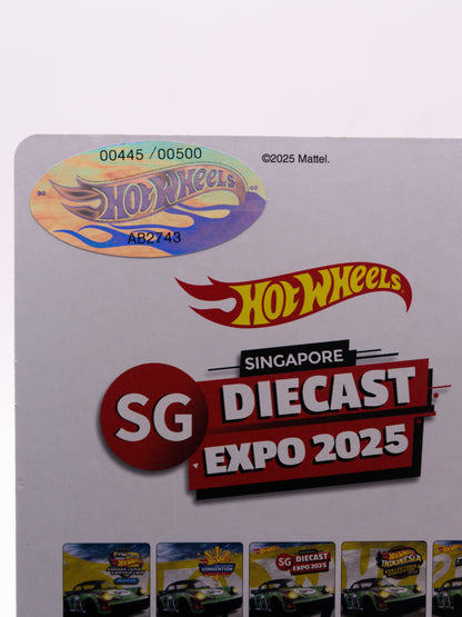 Hot Wheels Singapore Convention 2025 Porsche 911 Carrera RS 3.8 Fioletowy PARA