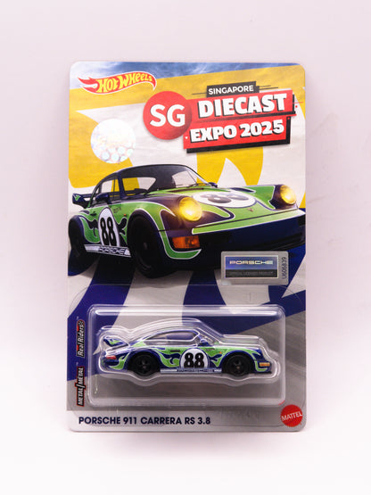 Hot Wheels Singapore Convention 2025 Porsche 911 Carrera RS 3.8 Fioletowy PARA