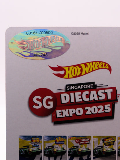 Hot Wheels Singapore Convention 2025 Porsche 911 Carrera RS 3.8 Fioletowy PARA
