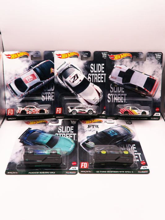 Set 5 Autek - Set Street Slide - Nissan, Toyota, Subaru, Ford.
