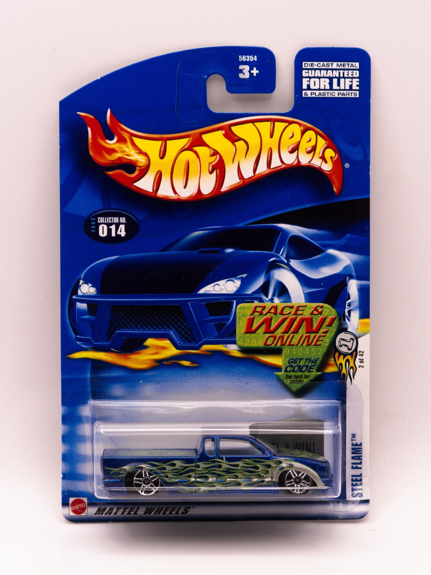 Steel Flame Niebieski