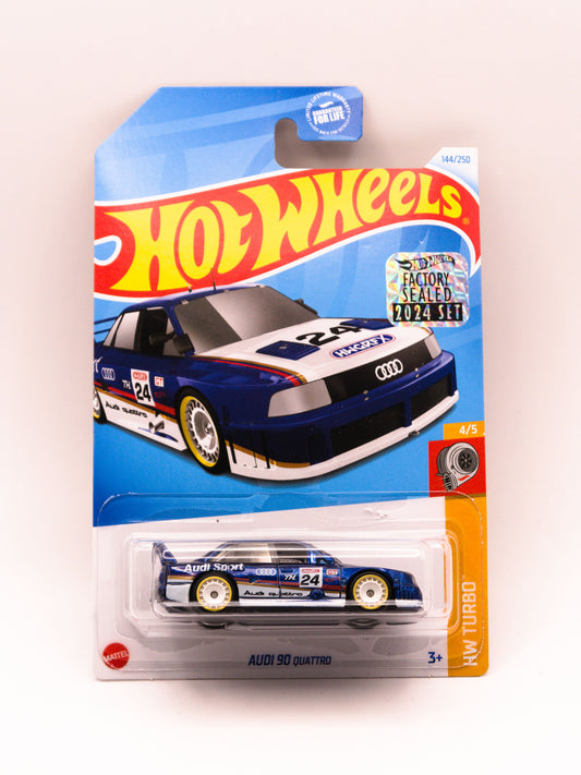Super Treasure Hunt Audi 90 Quattro Niebieski Factory Sealed